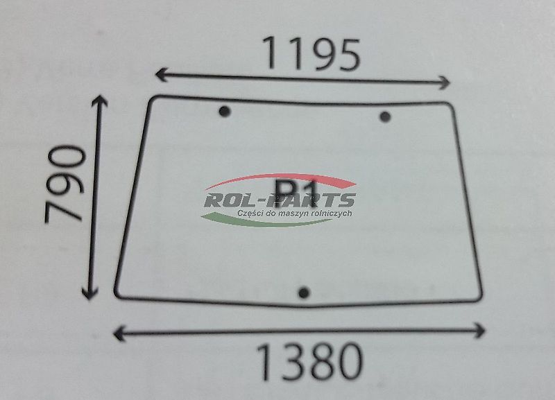 John Deere Windschutzscheibe L78733