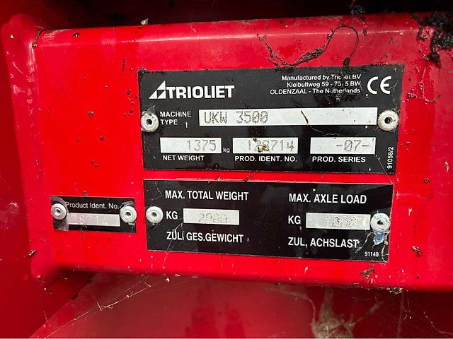 Trioliet UKW 3500