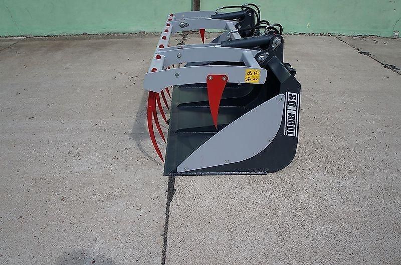 Sonarol Krokodil-Schaufel Greifer 1,5m mit MX Aufnahme