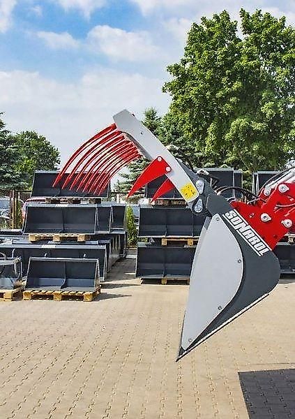 Sonarol Krokodil-Schaufel Greifer 1,5m mit MX Aufnahme