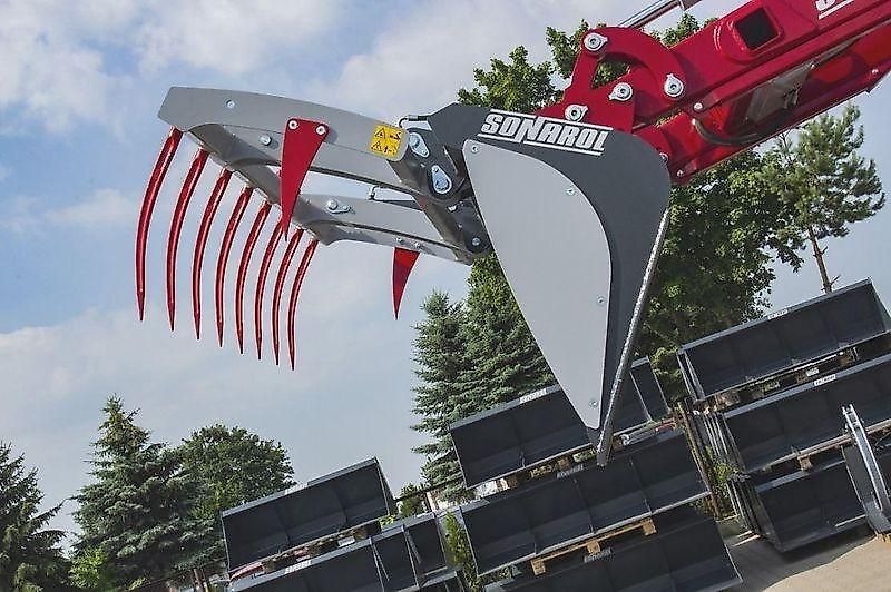 Sonarol Krokodil-Schaufel Greifer 1,5m mit MX Aufnahme
