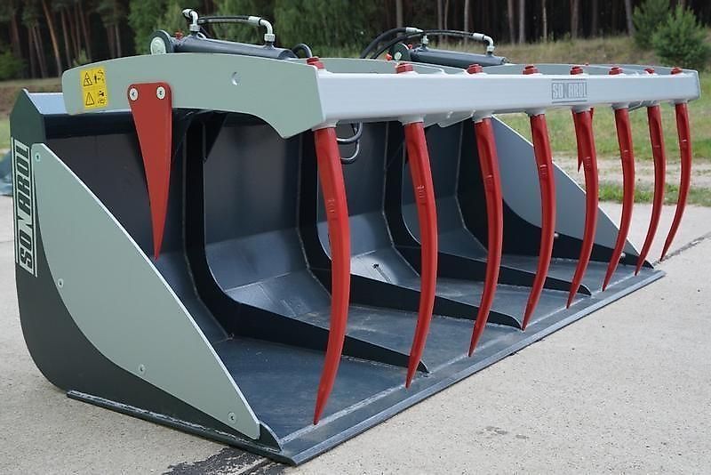 Sonarol Krokodil-Schaufel Greifer 1,5m mit MX Aufnahme