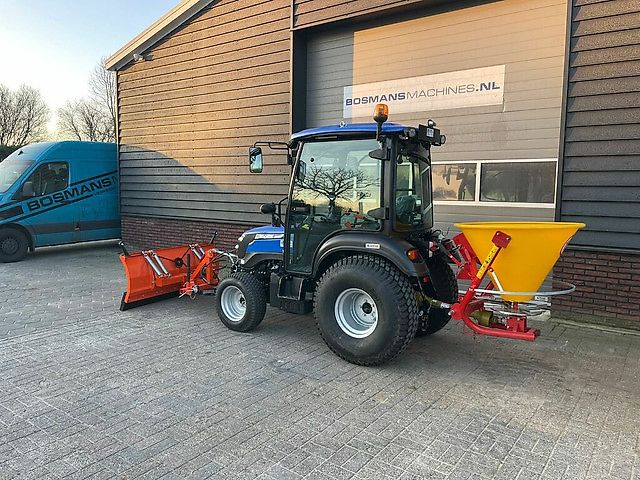 Solis 26 HST minitractor CABINE (optie zoustrooier, sneeuwschuif)