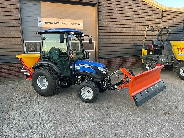 Solis 26 HST minitractor CABINE (optie zoustrooier, sneeuwschuif)
