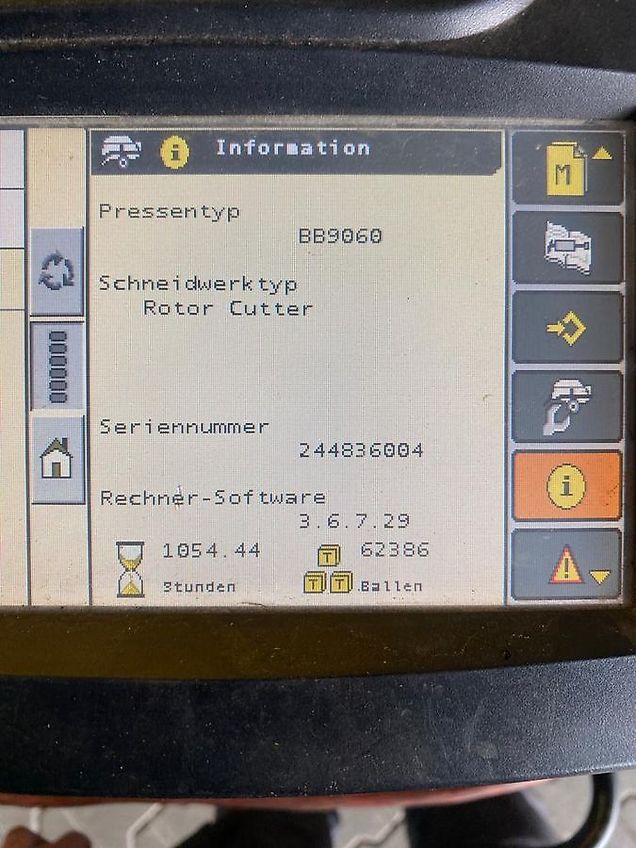 New Holland BB 9060 / BB9060 80x90 Ballenmaß