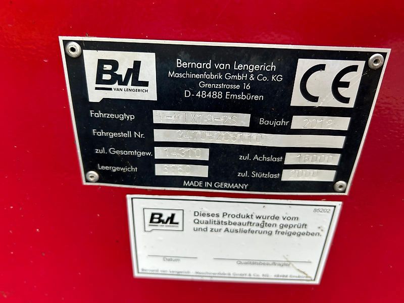 BvL 18-2S V-Mix Diet Feeder