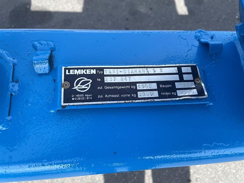 Lemken Vari Diamant 9X 6+1