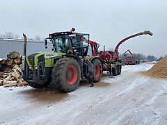 Claas XERION 380/450 VC+JENZ 582Z+PALFINGER+CONVEYER BELT!! SZÁLLÍTÓSZALAG