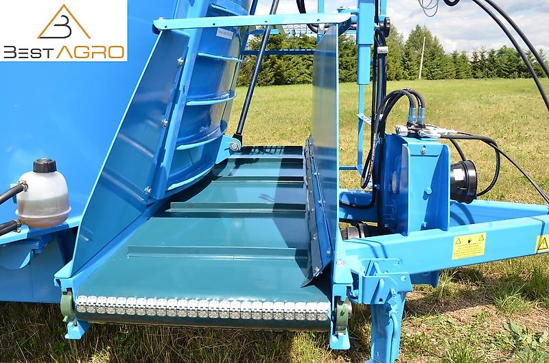 BESTAGRO Futtermischwagen Zamet 10m³ Komplett!!! Aufgabevorrichtung, Zweiganggetriebe, Beste Qualität!!!