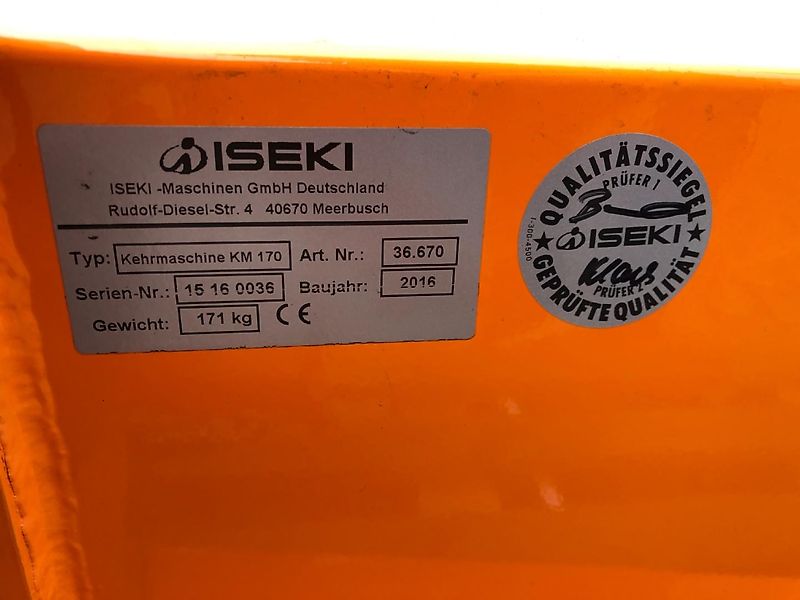Iseki Iseki KM 170 Frontkehrmaschine * Winterdienst * UNBENUTZT
