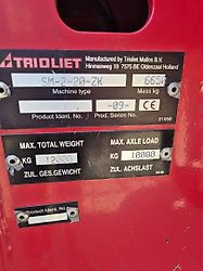 Trioliet Solomix ZK 2-2000 /2400 met opzetrand