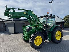 John Deere 6R130 AP 50KM + VOORLADER 2023 895 UUR STEEKASSEN!!!