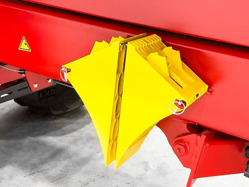 Krampe Big Body 700 Carrier (BB 700) 22 tons capacity, 32,8 m3, 60 cm extension, Made in Germany, premium trailer