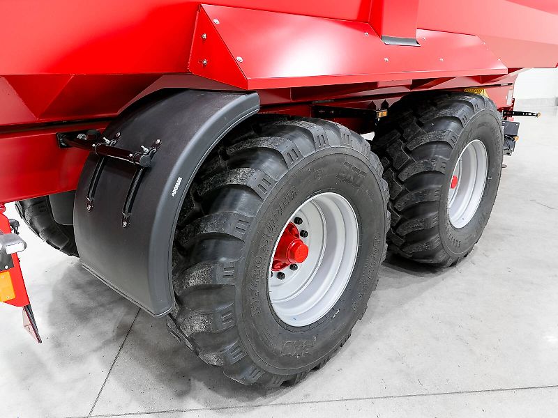 Krampe Big Body 700 Carrier (BB 700) 22 tons capacity, 32,8 m3, 60 cm extension, Made in Germany, premium trailer