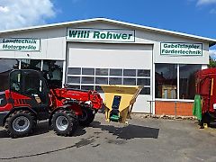 Einstreugerät Einstreukiste Euroaufnahme FK Machinery MINI 155NEU