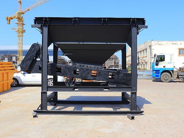 VGT Doseerbak met transportband