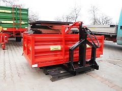 DM-Handel GmbH Kippmulde hydraulisch Traktor✅mit Lieferung 200x125cm Schlepper Mulde Heckcontainer Heckmulde Kippmulde Dreipunkt Heckcontainer kippbar Hecklade Hochkippschaufel Transportbox Box Anhänger Kipper