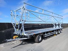 CynkoMet Ballenwagen T-608/3SL mit hydraulischer Ladungssicherung, 24 t GG, Preis inkl. 19% MwSt.
