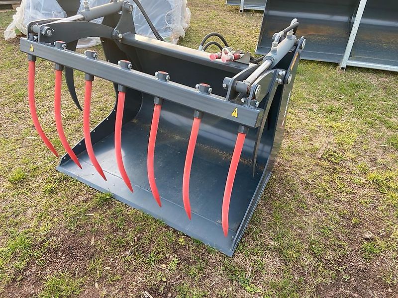 Saphir Krokodilgebiss, Leichtgutschaufel mit Niederhalter LGN 13