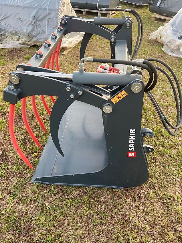 Saphir Krokodilgebiss, Leichtgutschaufel mit Niederhalter LGN 13