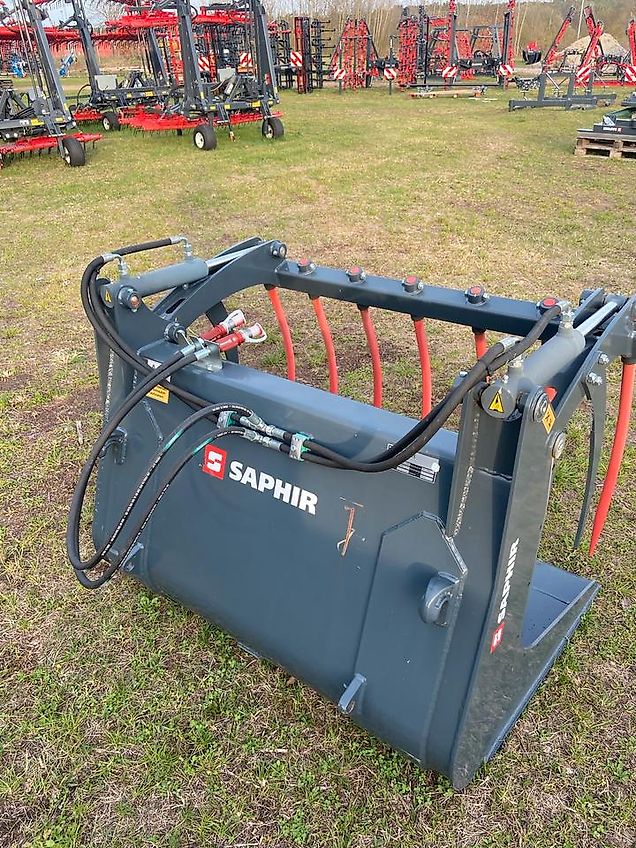 Saphir Krokodilgebiss, Leichtgutschaufel mit Niederhalter LGN 13