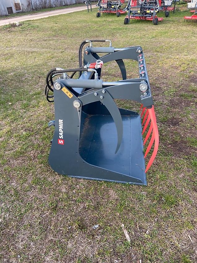 Saphir Krokodilgebiss, Leichtgutschaufel mit Niederhalter LGN 13