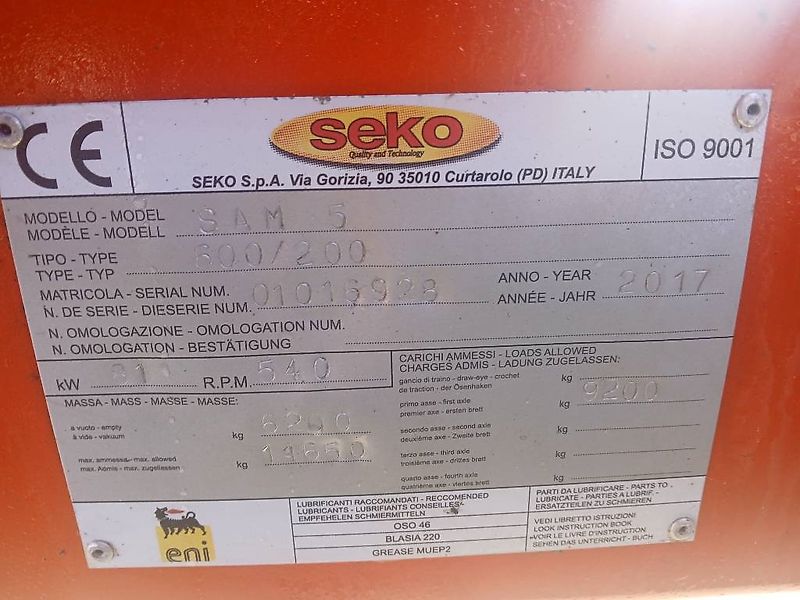 Seko Samurai 5 600/200