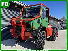 Mercedes-Benz Unimog U2100 Agrar-Forst aus Ez. 2005 , Reifgendruckregelanlage , 1.Hand