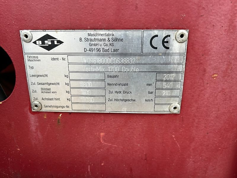 Strautmann Verti-Mix 1700 Double