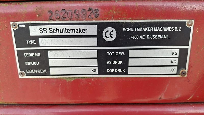 Schuitemaker Amigo 30S blokkenwagen