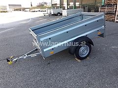 Humbaur STEELY MIT MONTIERTEN BORDWANDAUFSATZ 300 MM HOC