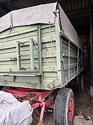 KG-AGRAR Hummel-HKD-12/ 3-Seiten-Kipper mit Abdeckplane und Förderschnecke