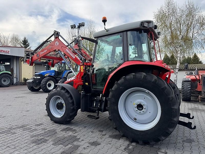 Massey Ferguson 5455 + FAUCHEUX PRESTIGE 120