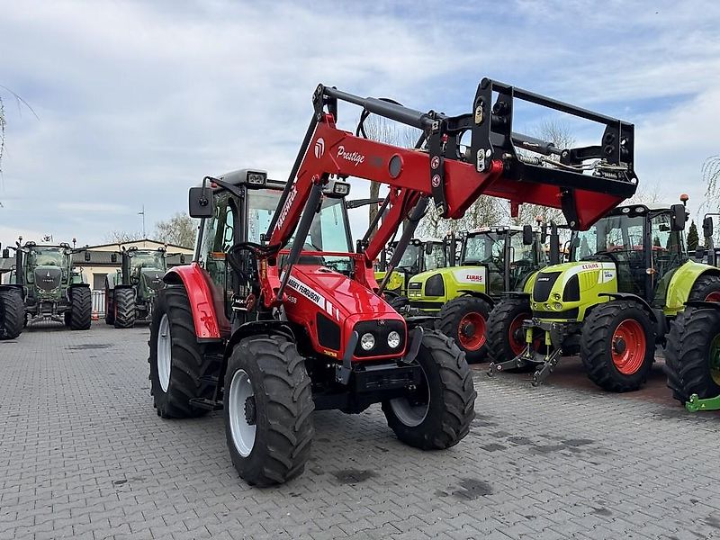 Massey Ferguson 5455 + FAUCHEUX PRESTIGE 120