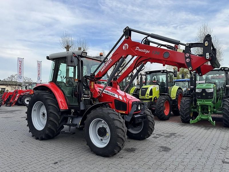 Massey Ferguson 5455 + FAUCHEUX PRESTIGE 120