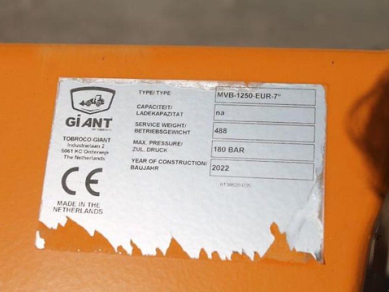 Giant VERTEILERSCHAUFEL MVB-1250