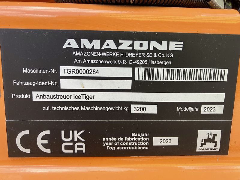 Amazone ICETIGER WINTERDIENST-STREUER