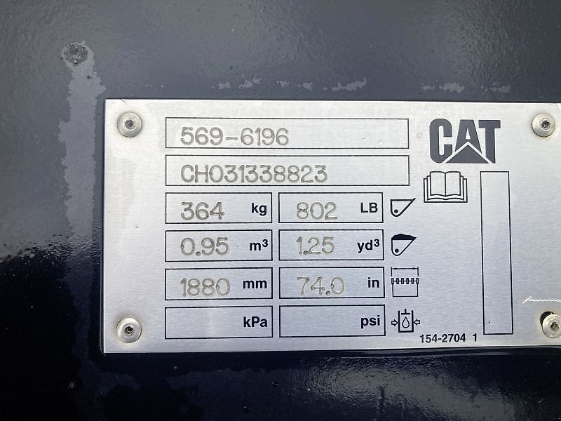 Caterpillar CAT ERDBAUSCHAUFEL 0,95 M³ ISO