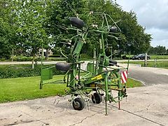 Krone KW 6.40 schudder schuilstelling hooibouw 6 elements