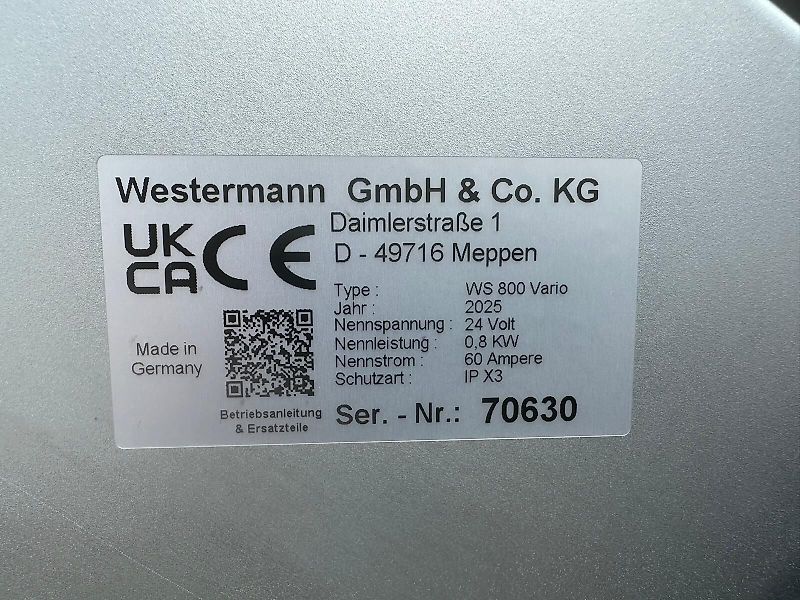 WS 800 Vario Kotschieber/Spaltenschieber