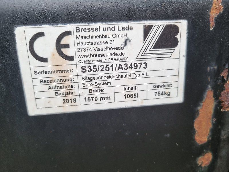 Bressel &amp; Lade SILAGESCHNEIDSCHAUFE