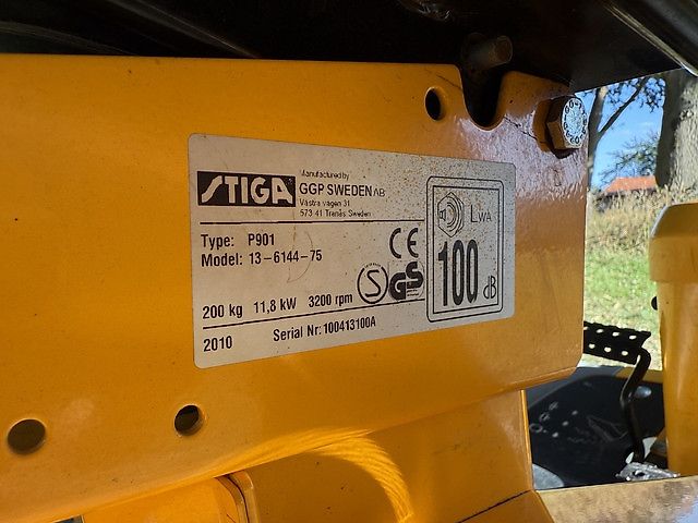 Stiga park Silent frontmaaier / zitmaaier