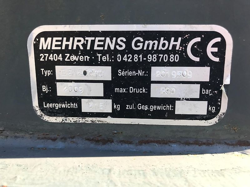 Mehrtens EG 1201 instrooibak / zaagselstrooier