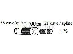 Ford Zapfwelle FORD D2NN-B728B 81827172