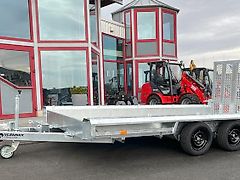 Baggeranhänger 3500 kg Alu-Boden 4,0x1,8 m Maschinentransporter