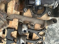 Fiat 780dt Fiat 8045 korbowód koło zamachowe , kolektor wydechowy (Części zamienne)