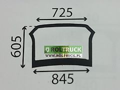 Deutz-Fahr Heckscheibenunter 04414216