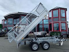 Böckmann Rückwärtkipper 2700kg Laubgitter Akkuschrauber Kippung