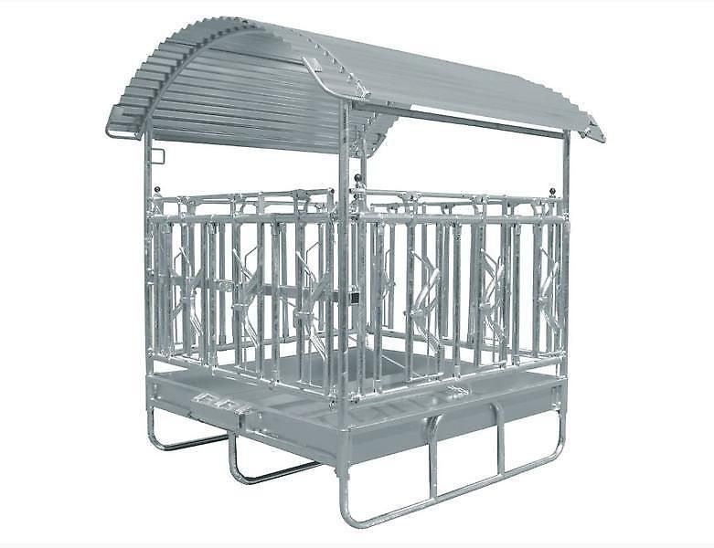 MC-AGRI Futterraufe für Rinder verzinkt mit 12 Stellen M3/12