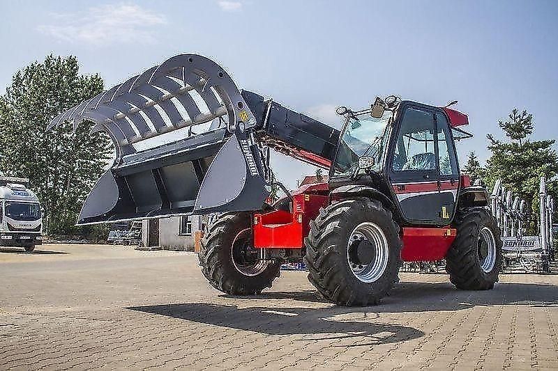 Sonarol Krokodil-Schaufel Greifer m. gebr. Zinken 2,2 m Teleskoplader